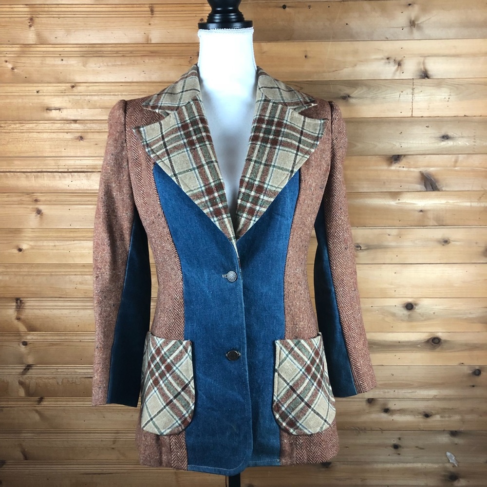 French Dressing Co. vintage 2 button blazer